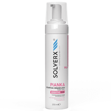 Pianka Do Mycia I Demakijażu Twarzy I Oczu Sensitive Skin 