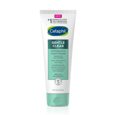 Gentle Clear Clarifying Acne Cream Cleanser
