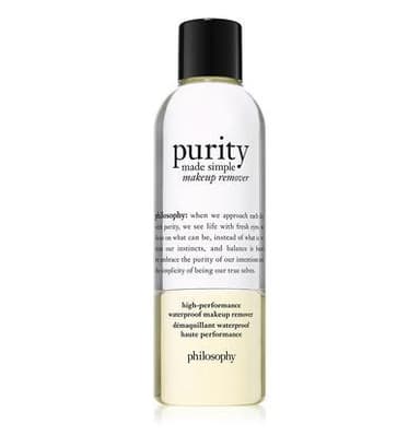 purity made simple waterproof makeup remover