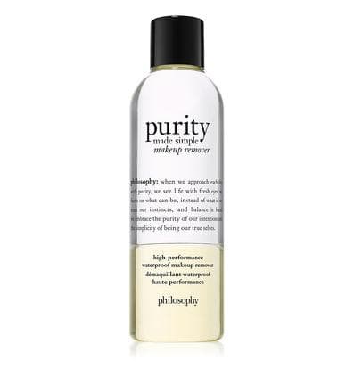 purity made simple waterproof makeup remover