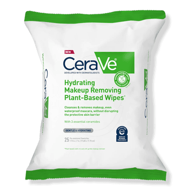 Hydrating Makeup Removing Plant-Based Wipes