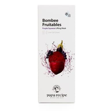 Papa Recipe Bombee Fruitables Purple Squeeze Lifting Mask 10 Pack