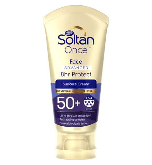 Soltan Once Face Advanced 8hr Protect Lotion SPF50+