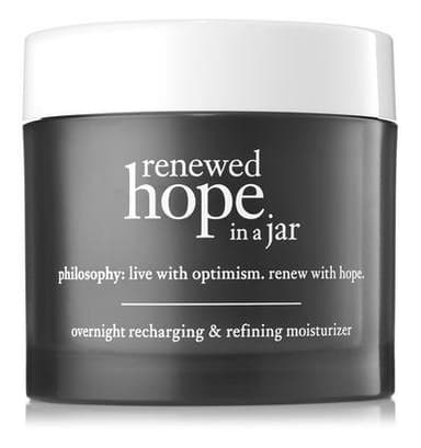 renewed hope in a jar overnight recharging & refining moisturizer