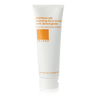 Bamboo Silk Foaming Face Scrub
