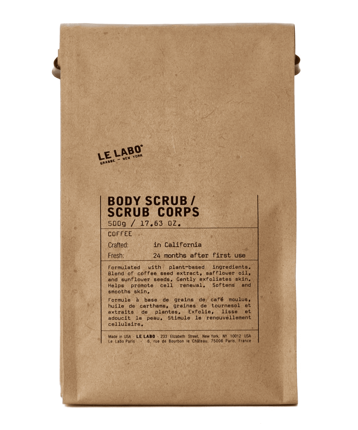 Body Scrub Coffee