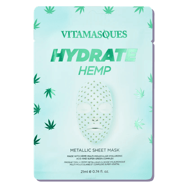 Hydrate Hemp Metallic Face Sheet Mask