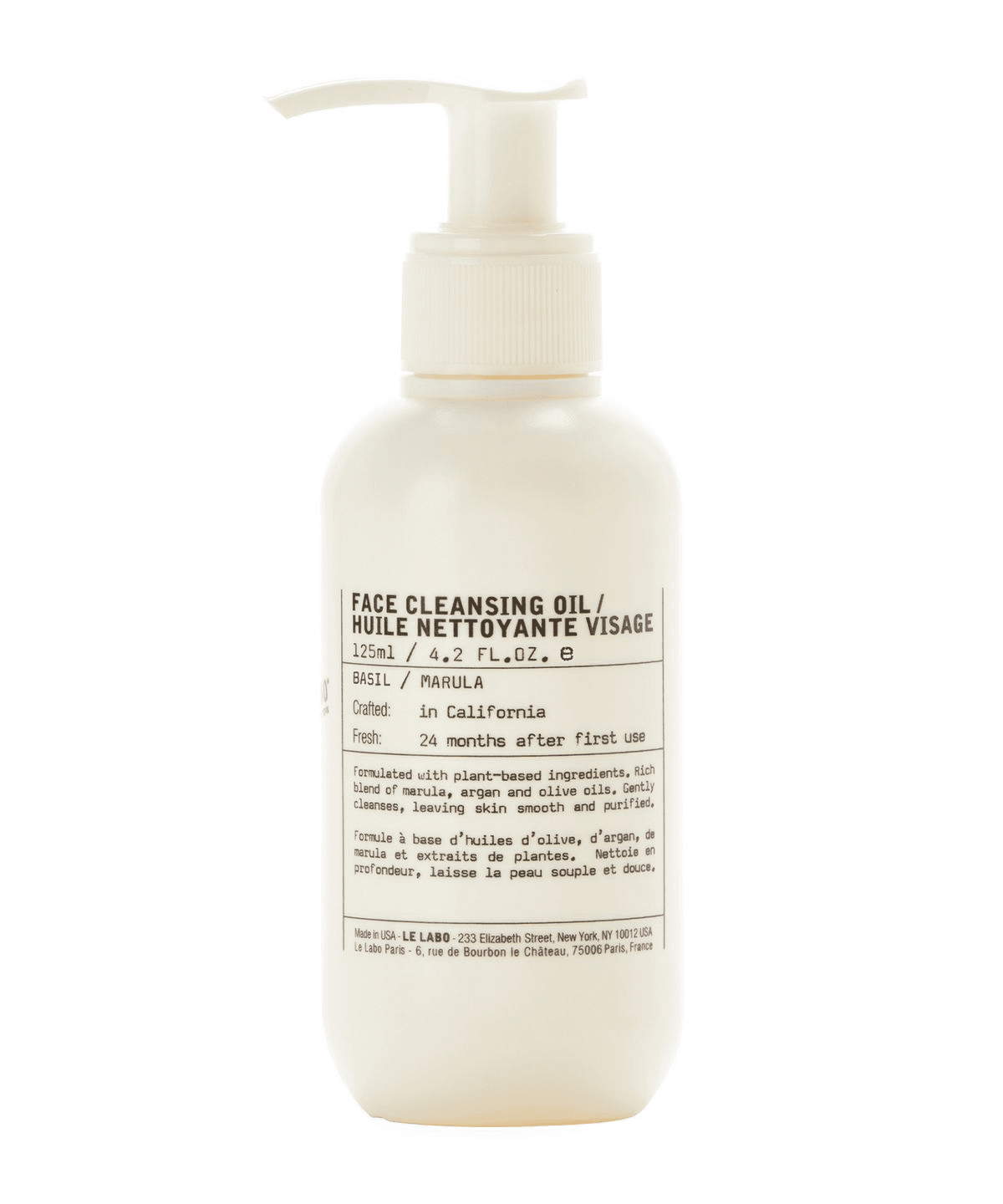 Facial Cleansing Oil Basil