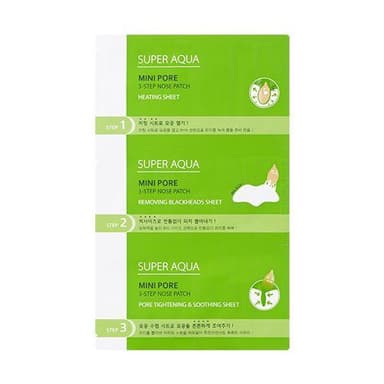 Super Aqua Mini Pore 3-Step Nose Patch