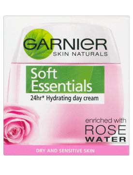 Garnier Essentials 24 Hour Hydrating Day Cream - Rose
