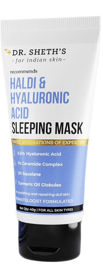 Haldi & Hyaluronic Acid Sleeping Mask