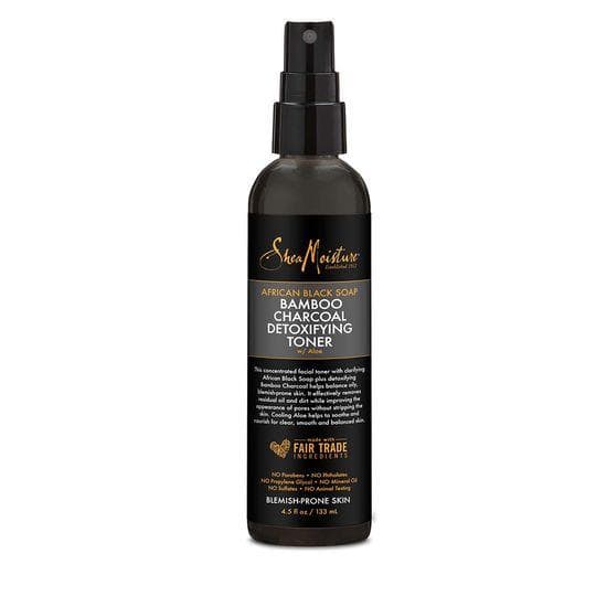 African Black Soap Bamboo Charcoal Detoxifying Toner