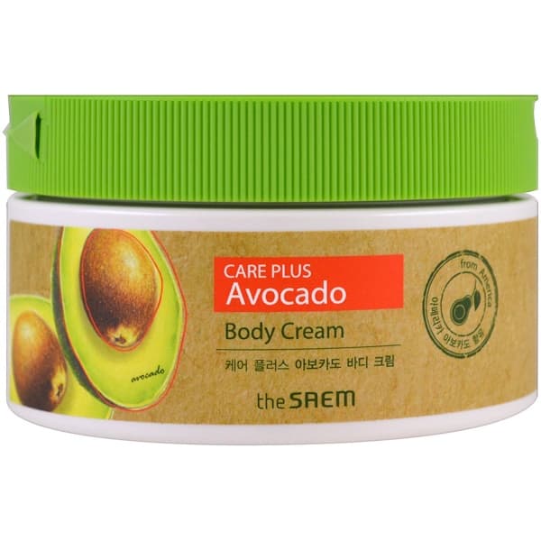 Body Cream, Care Plus Avocado