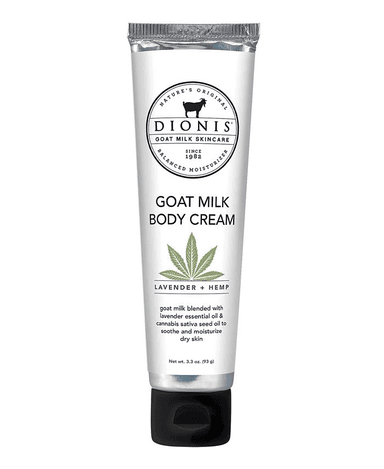 Goat Milk Body Cream With Lavender + Hemp
