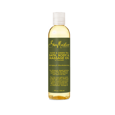 Olive & Green Tea Bath, Body & Massage Oil