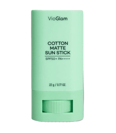 VioGlam Cotton Matte Sun Stick Güneş Kremi SPF50+ PA++++