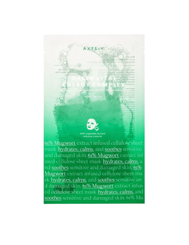 Mugwort Green Vital Energy Complex Sheet Mask
