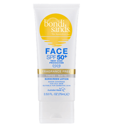 SPF 50+ Fragrance Free Matte Tinted Face Lotion