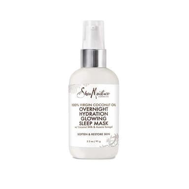 100% Virgin Coconut Oil Overnight Hydration Glowing Sleep Mask