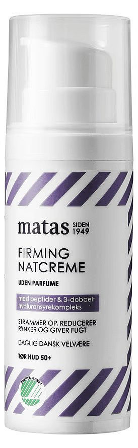 Firming Natcreme til Tør Hud Uden Parfume