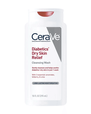 Diabetics’ Dry Skin Relief Cleansing Wash
