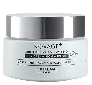 NOVAGE+ Multi-Active Anti-Ageing Day Cream Rich SPF 30
