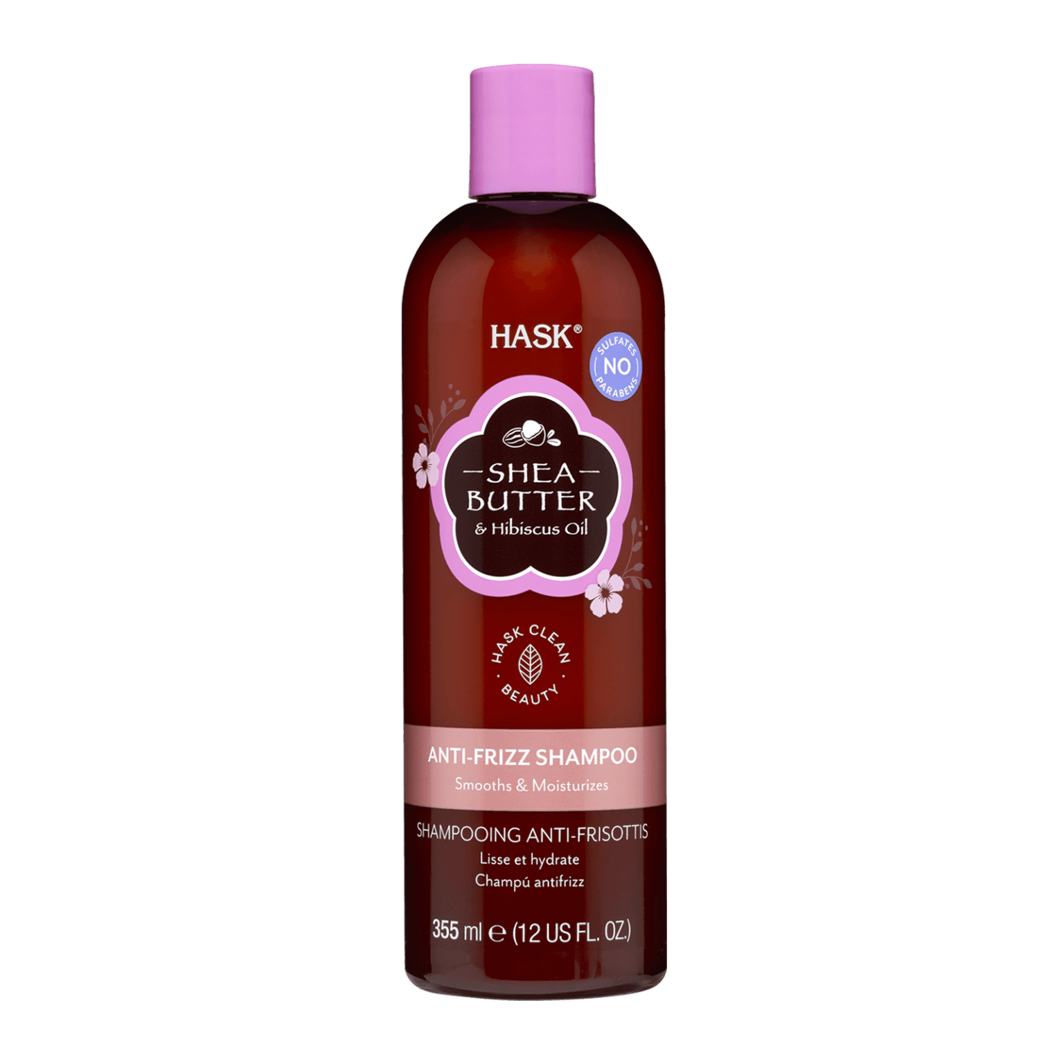 Shea Butter & Hibiscus Oil Anti-Frizz Shampoo