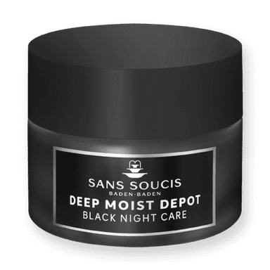 Deep Moist Depot Moisture + Anti Age Black Night Care For Dry Skin