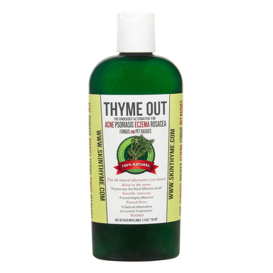Thyme Out All Natural Skincare Treatment for Acne Psoriasis Rosacea Eczema
