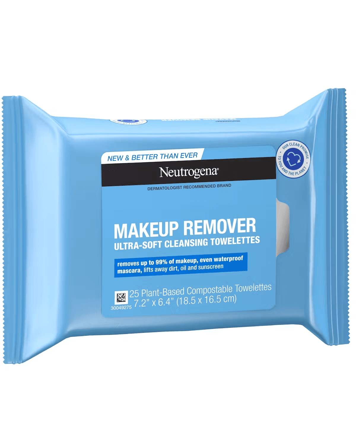 Compostable Makeup Remover Cleansing Wipes