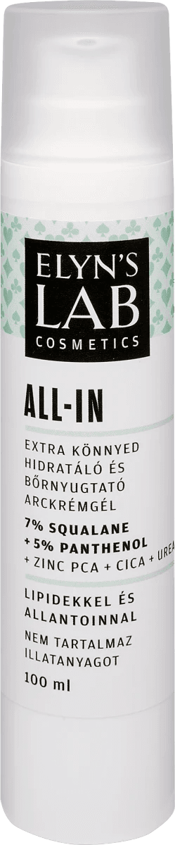 All-in Extra Könnyed Hidratáló És Bőrnyugtató Arckrémgél