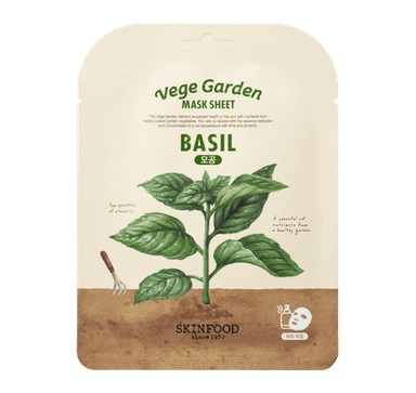 Vege Garden Basil Mask Sheet