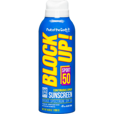 Block Up! Sport 50 Continuous Spray Sunscreen