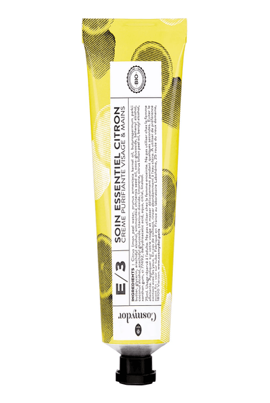 E/3 Essential Care Lemon - Ultra Moisturising And Purifying Hand & Face Cream