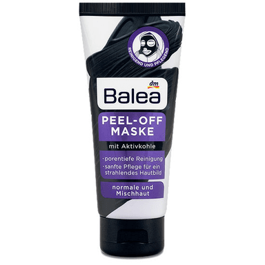 Maske Peel-Off mit Aktivkohle