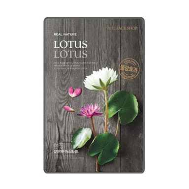 REAL NATURE LOTUS FACE MASK