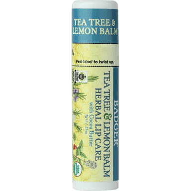 Tea Tree & Lemon Balm Herbal Lip Care With Cocoa Butter