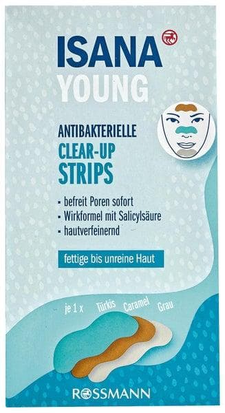 Antibakterielle Clear-Up Strips