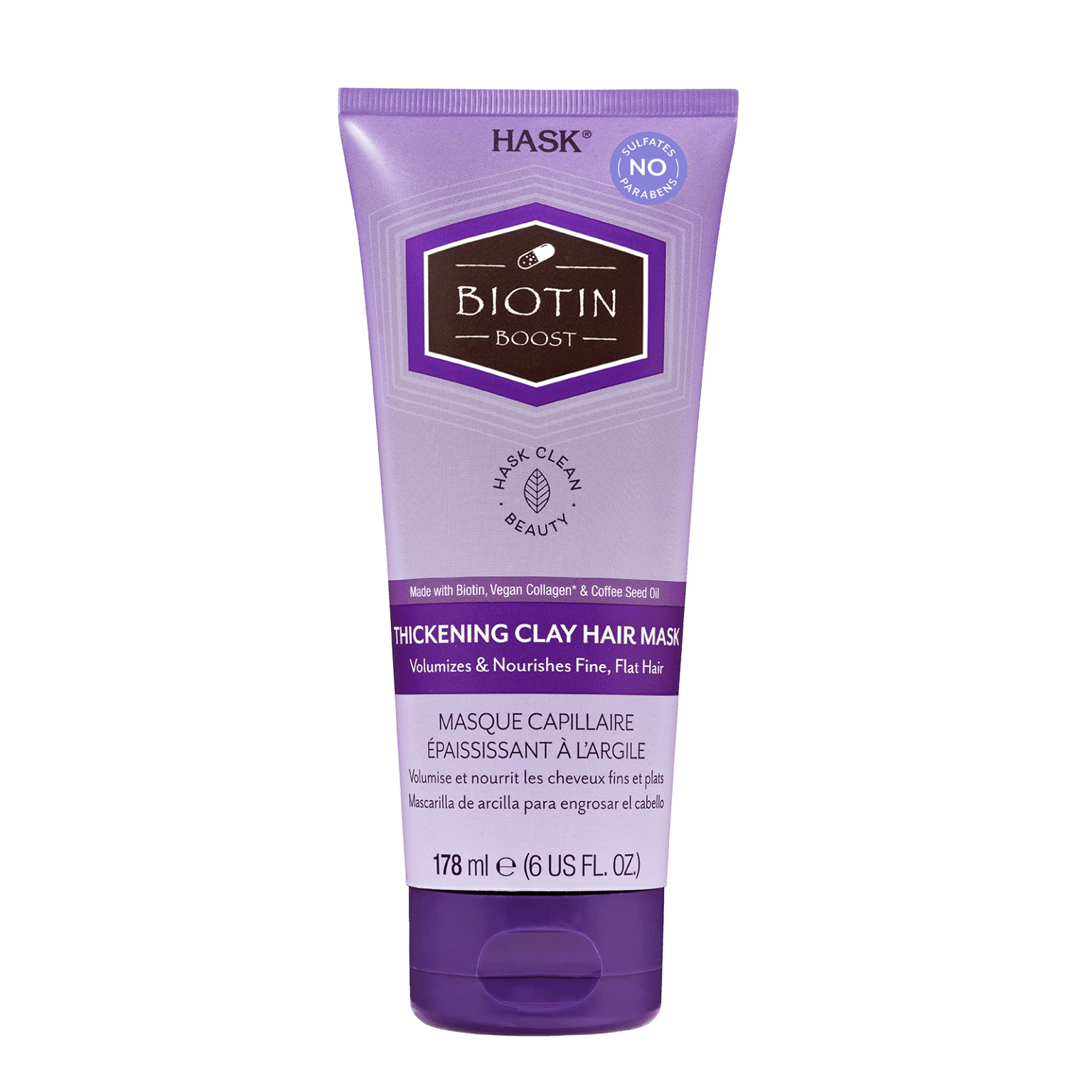 Biotin Boost Thickening Clay Hair Mask