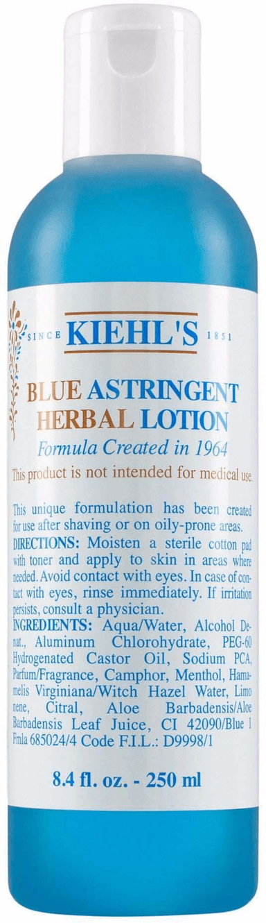 Blue Astringent Herbal Lotion
