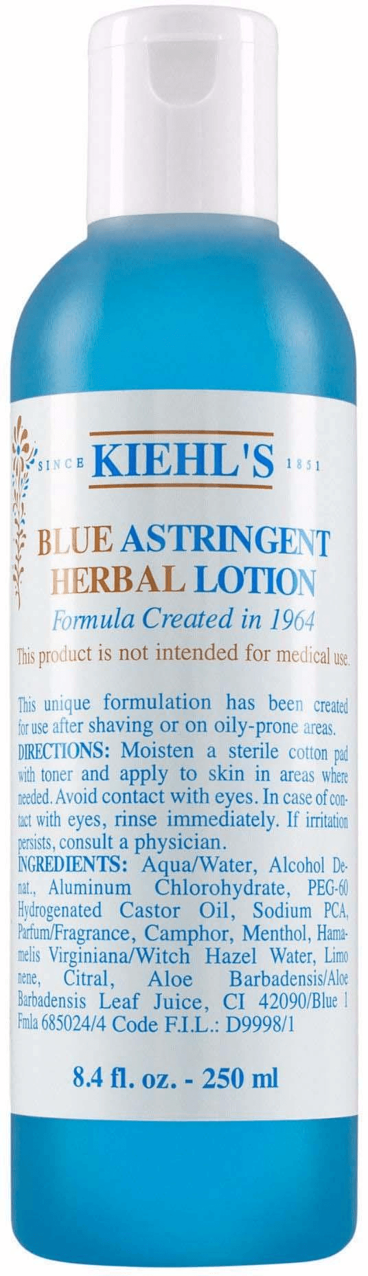 Blue Astringent Herbal Lotion