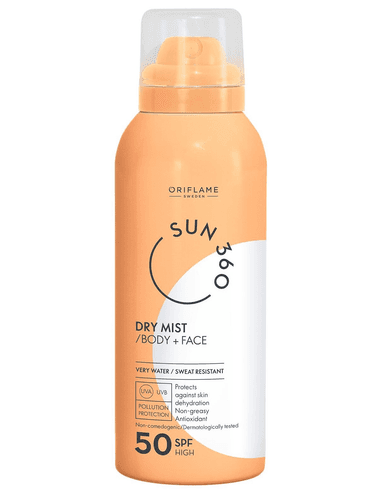 SUN ZONE Dry Mist Body + Face SPF 50 High