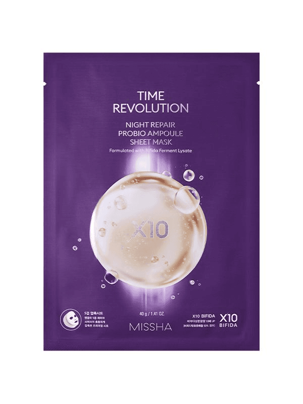 Time Revolution Night Repair Probio Ampoule Sheet Mask