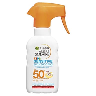 Sun Cream for Kids SPF 50 Ambre Solaire Kids Sun Cream Spray SPF 50+