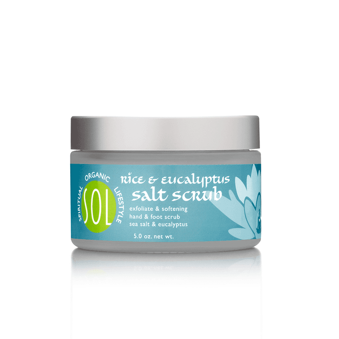 Rice & Eucalyptus Salt Scrub