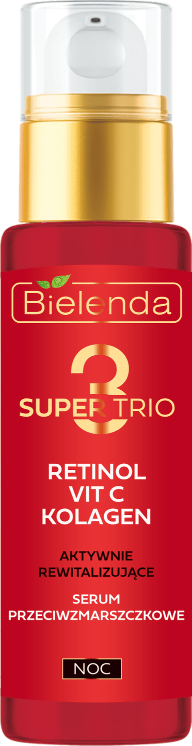 Super Trio 3 Retinol + Vit C + Collagen Actively Revitalizing Anti-wrinkle Serum Night