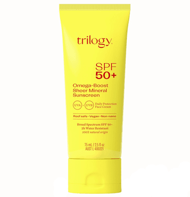 SPF 50+ Omega-Boost Sheer Mineral Sunscreen