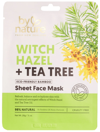 Witch Hazel + Tea Tree Sheet Face Mask