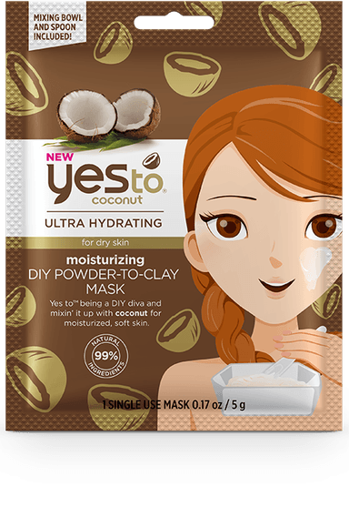 Moisturizing Diy Powder-To-Clay Mask – Single Use