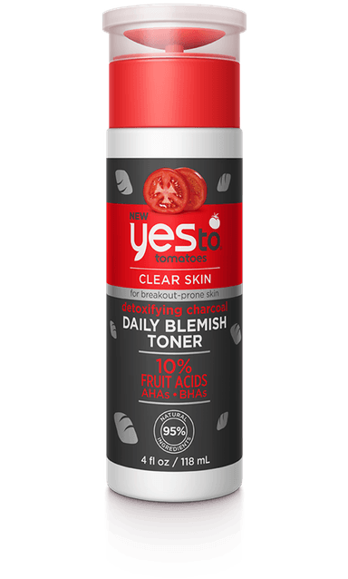 Yes To Tomatoes Detoxifying Charcoal Daily Blemish Toner